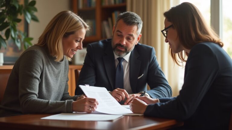The dedicated legal team at Escondido Probate Law serving Riverside probate matters is pictured conferring with heirs to navigate the probate process to execute vital documents discussing Deadline to Contest a Will in California