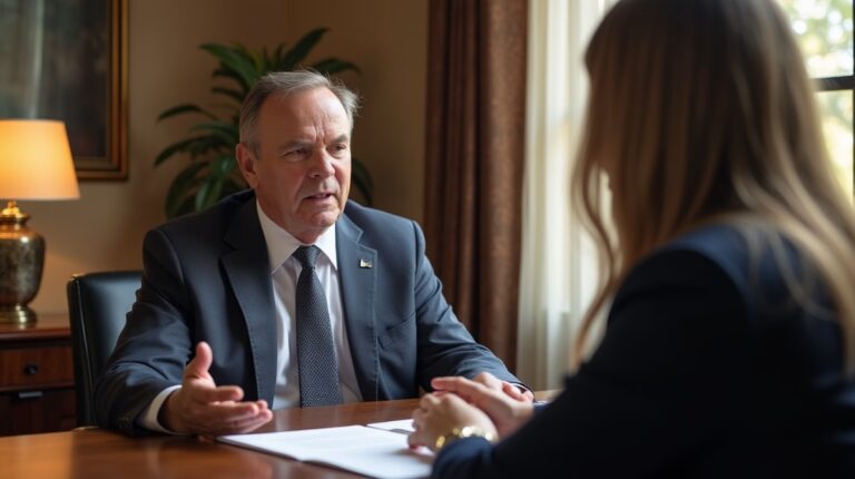 The legal counsel at Escondido Probate Law serving Riverside County estate matters meets with beneficiaries in our Southern California office to execute necessary paperwork discussing Distributions for Special Needs Beneficiaries