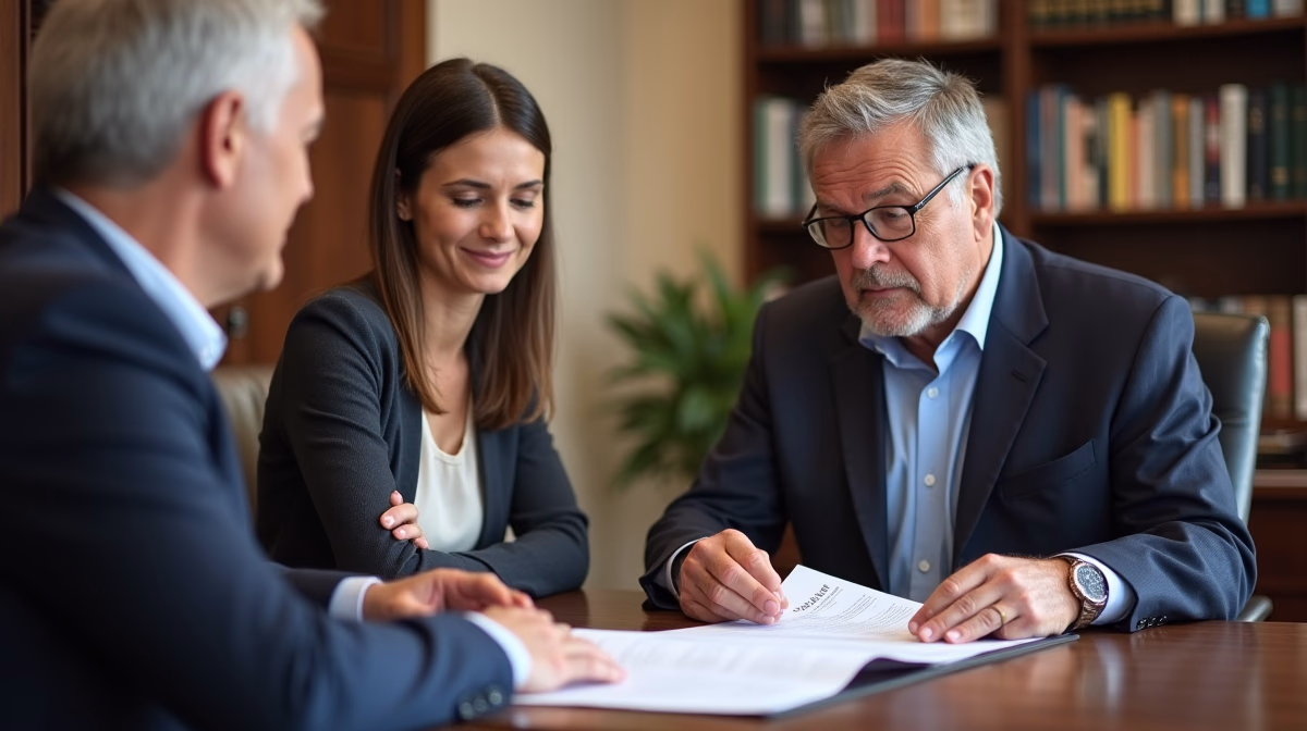 The dedicated legal team at Escondido Probate Law serving Riverside probate matters is pictured conferring with heirs to navigate the probate process to execute vital documents discussing Do Escondido Mobile Homes Need Probate