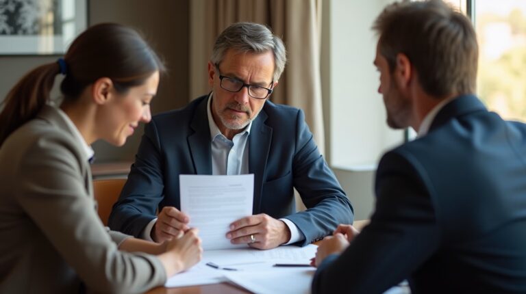 The dedicated legal team at Escondido Probate Law serving Riverside probate matters is pictured conferring with heirs to navigate the probate process to execute vital documents discussing Do I Need a Handwriting Expert