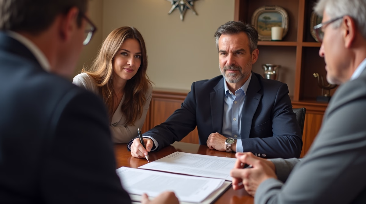 The legal counsel at Escondido Probate Law serving Riverside County estate matters meets with beneficiaries in our Southern California office to execute necessary paperwork discussing Does Litigation Increase Legal Fees