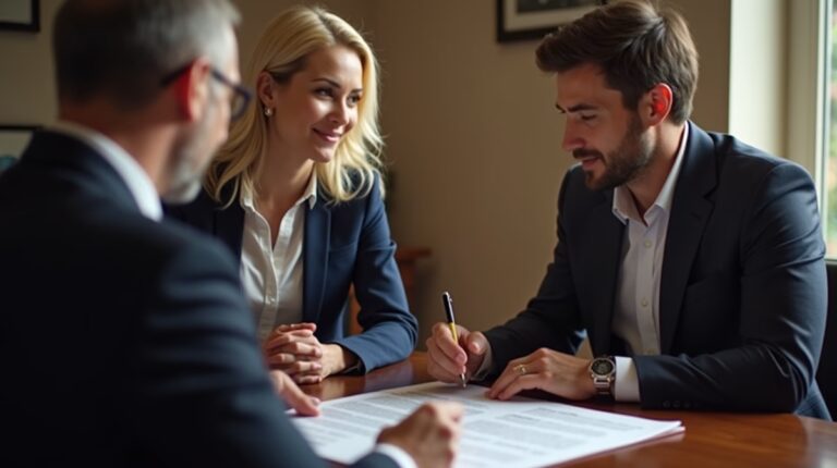 The legal counsel at Escondido Probate Law serving Riverside County estate matters meets with beneficiaries in our Southern California office to execute necessary paperwork discussing Does Litigation Protect Against Future Creditors