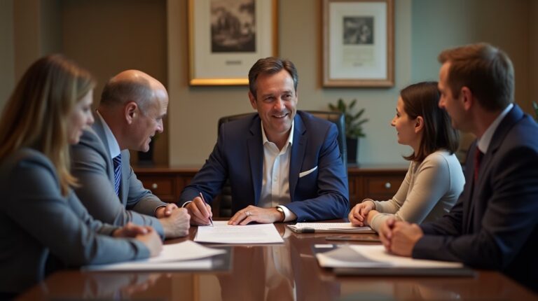 The dedicated legal team at Escondido Probate Law serving Riverside probate matters is pictured conferring with heirs to navigate the probate process to execute vital documents discussing Does MediCal Have a Claim Against the Estate