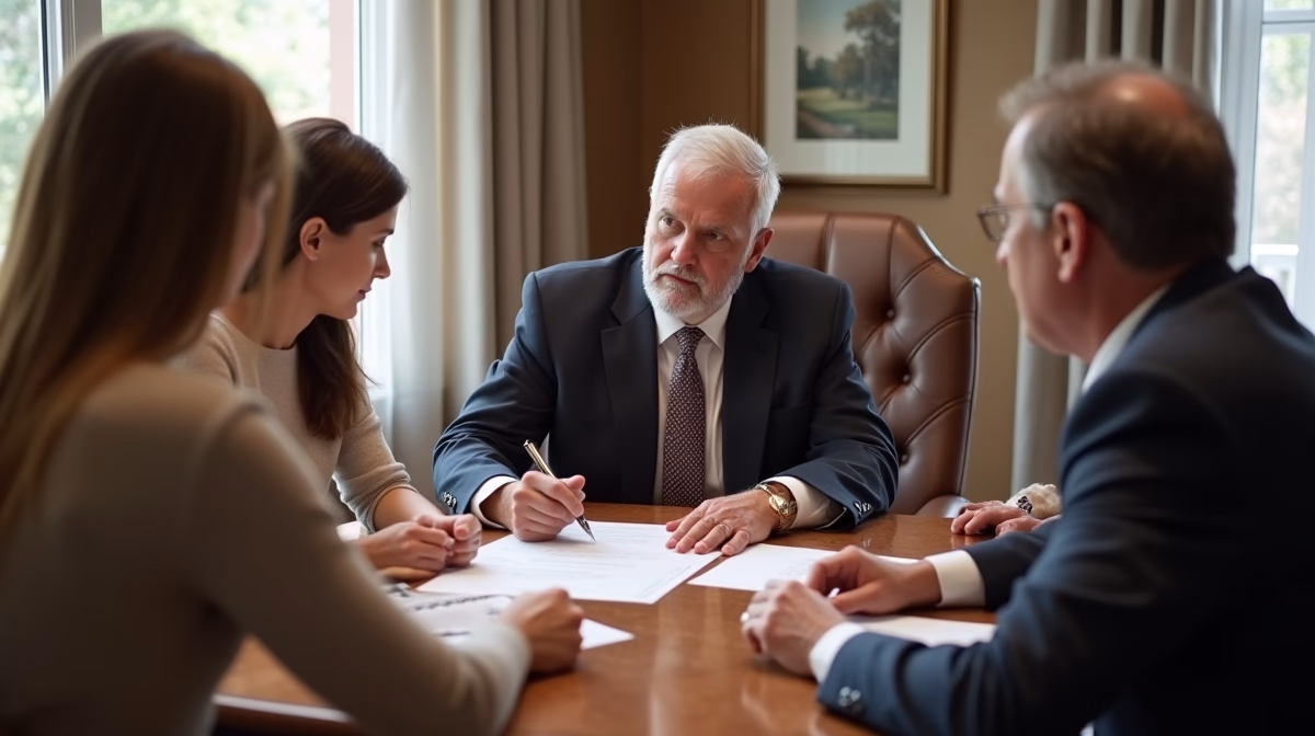 The experienced legal team at Escondido Probate Law serving Riverside County wills matters meets with executors in the Southern California office to execute vital petitions discussing Does a BuySell Agreement override a Trust