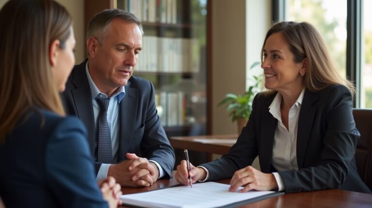 The legal counsel at Escondido Probate Law serving Riverside County estate matters meets with beneficiaries in our Southern California office to execute necessary paperwork discussing Does a charitable trust offer a dual benefit model for Escondido families