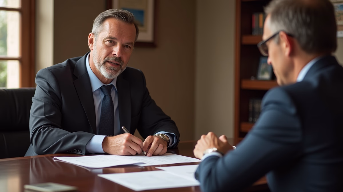 The legal counsel at Escondido Probate Law serving Riverside County estate matters meets with beneficiaries in our Southern California office to execute necessary paperwork discussing Does a generation skipping trust help with Escondido business succession planning