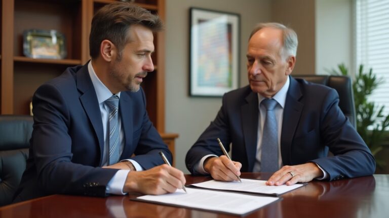 The legal counsel at Escondido Probate Law serving Riverside County estate matters meets with beneficiaries in our Southern California office to execute necessary paperwork discussing Does a generation skipping trust protect against changes in family dynamics