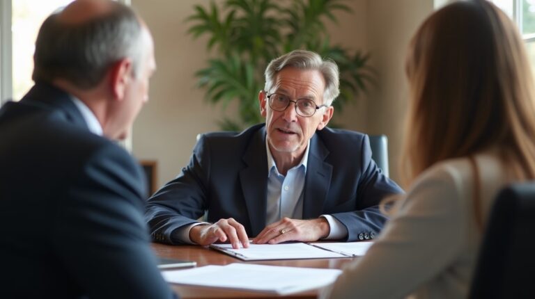 The legal counsel at Escondido Probate Law serving Riverside County estate matters meets with beneficiaries in our Southern California office to execute necessary paperwork discussing Does a properly funded trust allow for seamless administration without court orders