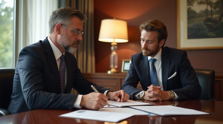 The legal counsel at Escondido Probate Law serving Riverside County estate matters meets with beneficiaries in our Southern California office to execute necessary paperwork discussing Does an irrevocable trust have any impact on a grantors personal credit score