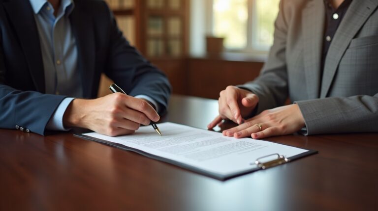 The legal counsel at Escondido Probate Law serving Riverside County estate matters meets with beneficiaries in our Southern California office to execute necessary paperwork discussing Does an irrevocable trust offer any benefits for a grantor with a large retirement account