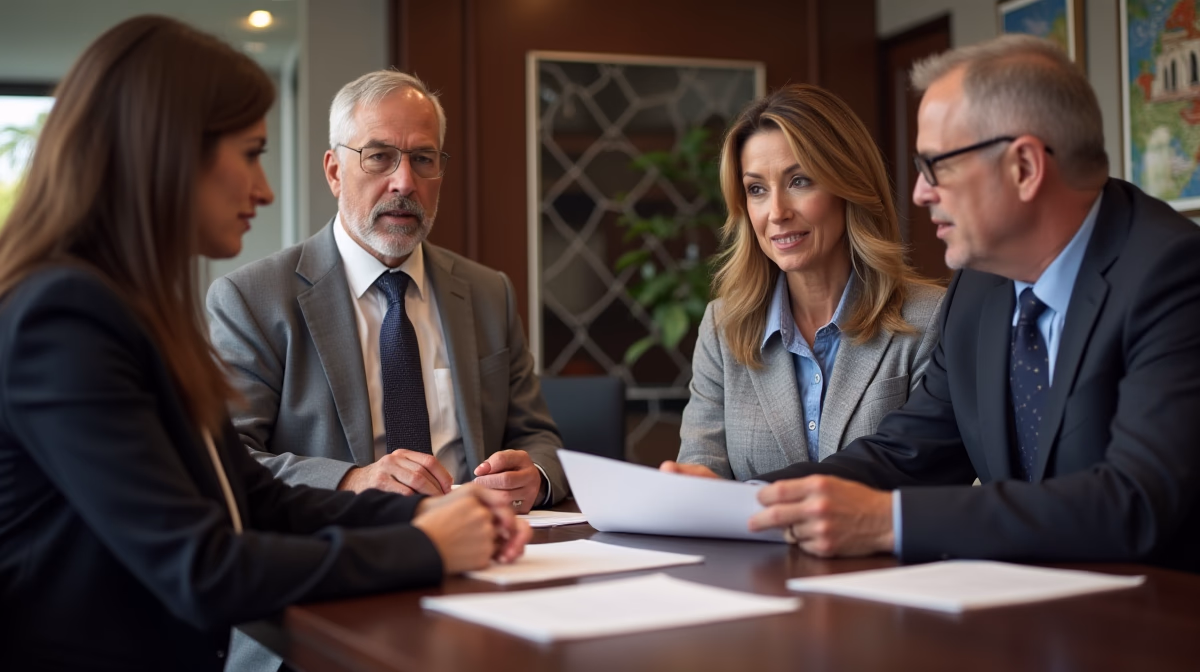 The legal counsel at Escondido Probate Law serving Riverside County estate matters meets with beneficiaries in our Southern California office to execute necessary paperwork discussing Does an irrevocable trust provide any protection from a grantors future creditors