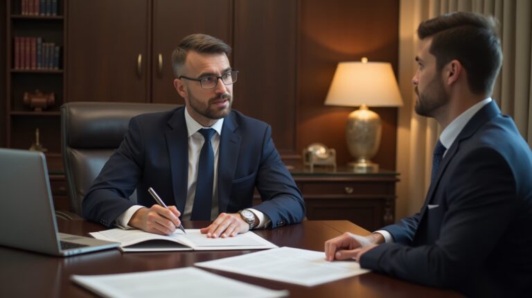 The dedicated legal team at Escondido Probate Law serving Riverside probate matters is pictured conferring with heirs to navigate the probate process to execute vital documents discussing Duties of a Personal Representative