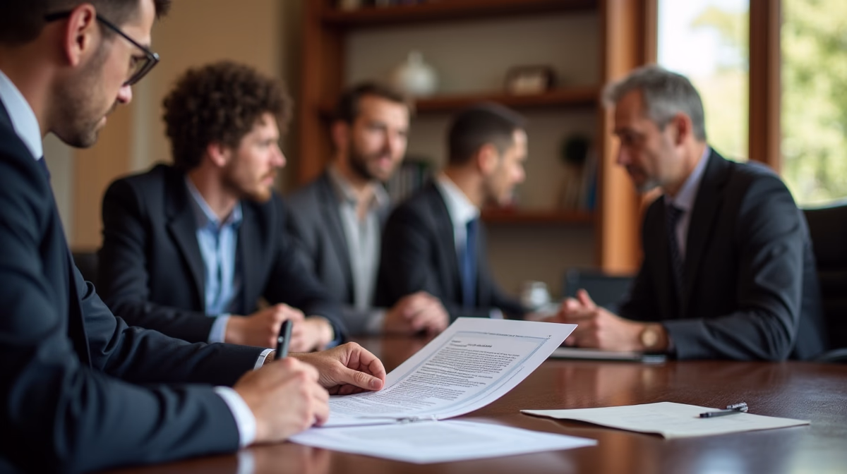 The dedicated legal team at Escondido Probate Law serving Riverside probate matters is pictured conferring with heirs to navigate the probate process to execute vital documents discussing Executor Buying Escondido Estate Property