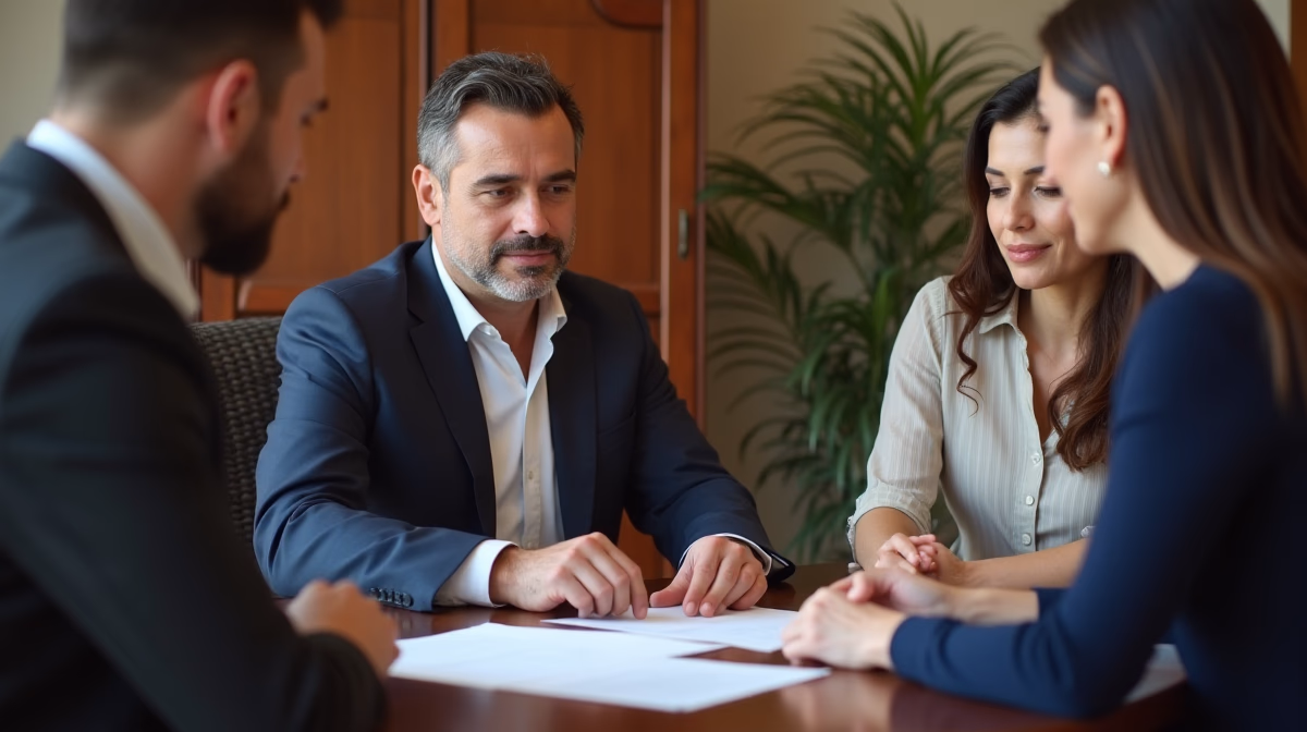 The legal counsel at Escondido Probate Law serving Riverside County estate matters meets with beneficiaries in our Southern California office to execute necessary paperwork discussing Filing Gift Tax Returns for Trusts