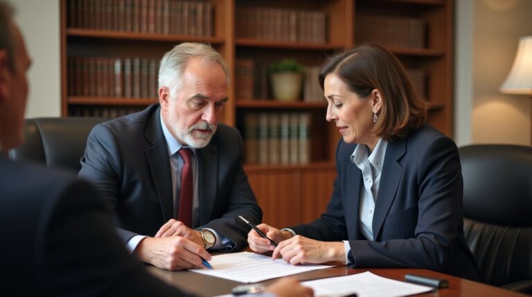 The experienced legal team at Escondido Probate Law serving Riverside County wills matters meets with executors in the Southern California office to execute vital petitions discussing Filing a Final Tax Return for a Deceased Person