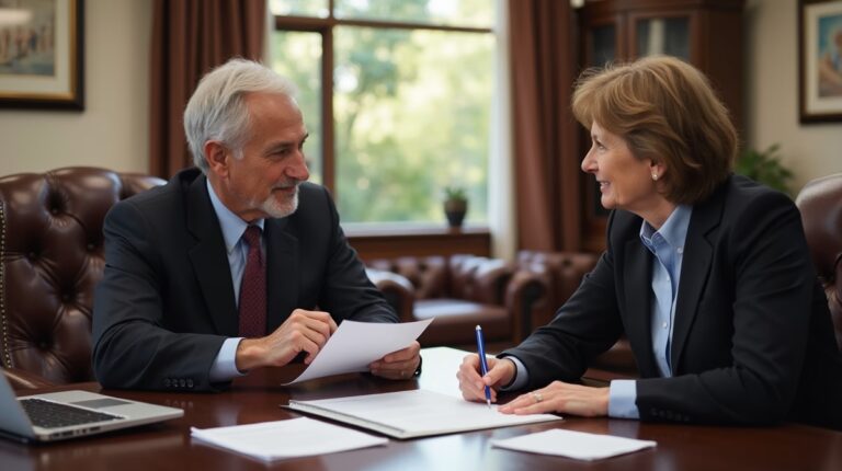 The dedicated legal team at Escondido Probate Law serving Riverside probate matters is pictured conferring with heirs to navigate the probate process to execute vital documents discussing Filing a Late Creditor Claim in California