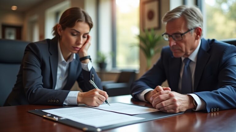The dedicated legal team at Escondido Probate Law serving Riverside probate matters is pictured conferring with heirs to navigate the probate process to execute vital documents discussing Fixing Mistakes on a Filed Petition