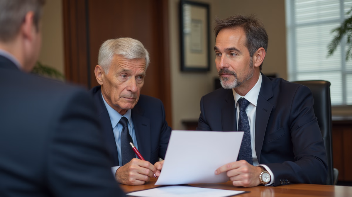 The dedicated legal team at Escondido Probate Law serving Riverside probate matters is pictured conferring with heirs to navigate the probate process to execute vital documents discussing Forgot to Put Escondido House in Trust