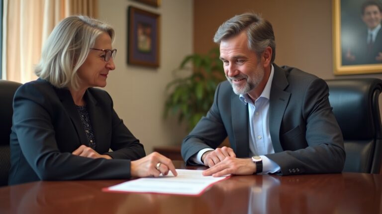 The experienced legal team at Escondido Probate Law serving Riverside County wills matters meets with executors in the Southern California office to execute vital petitions discussing Full Authority vs Limited Authority IAEA