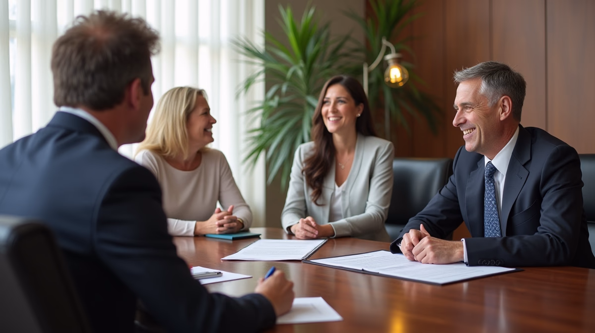 The legal counsel at Escondido Probate Law serving Riverside County estate matters meets with beneficiaries in our Southern California office to execute necessary paperwork discussing Funding Life Insurance for a Successor Trustee