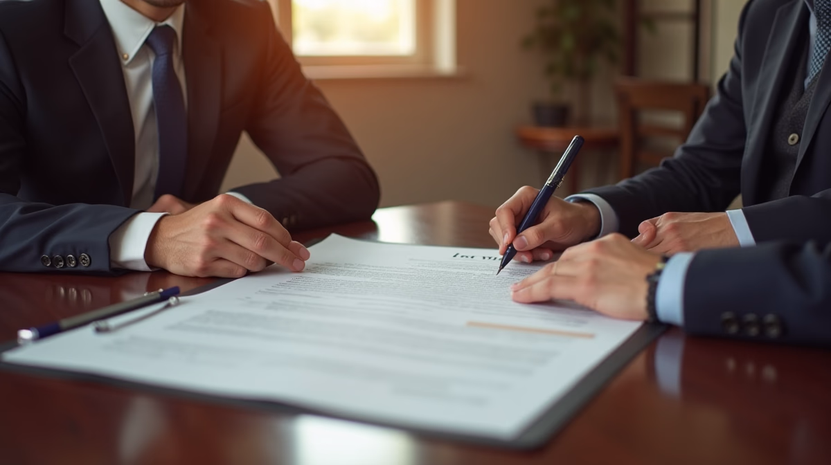 The legal counsel at Escondido Probate Law serving Riverside County estate matters meets with beneficiaries in our Southern California office to execute necessary paperwork discussing Funding a Escondido Business Startup