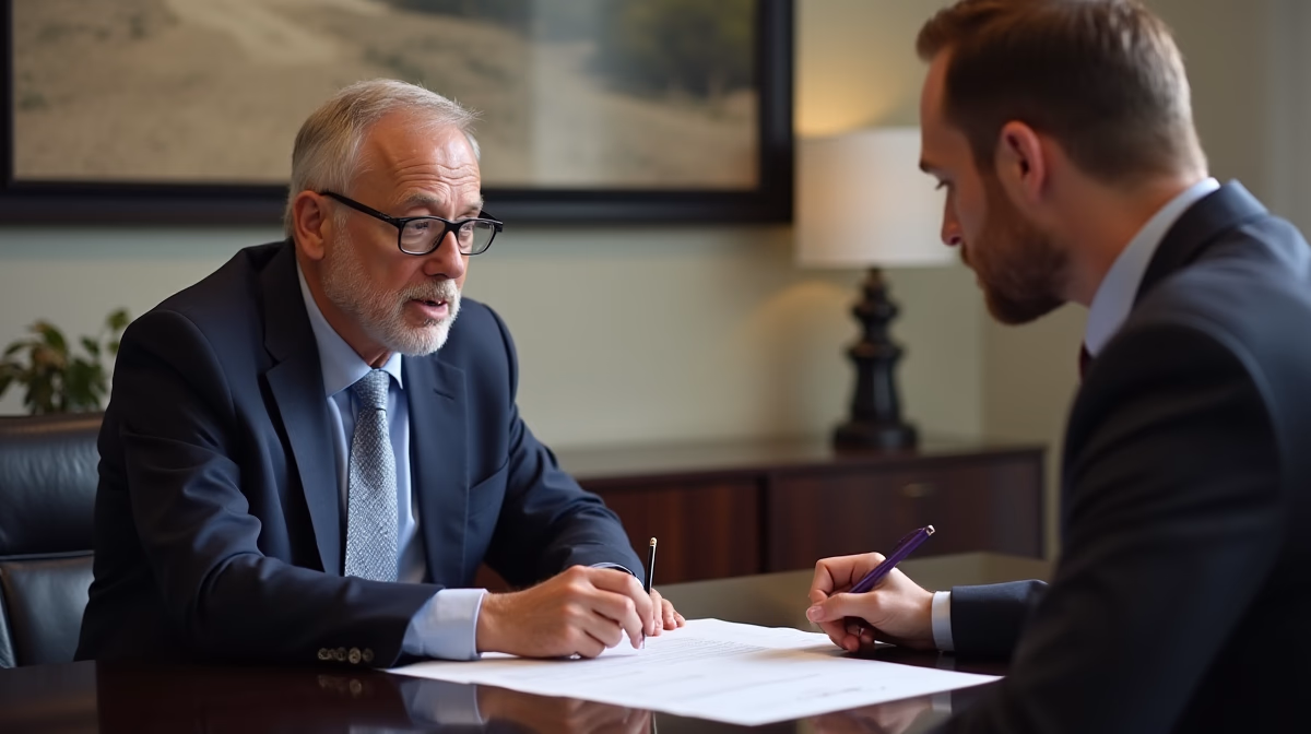 The dedicated legal team at Escondido Probate Law serving Riverside probate matters is pictured conferring with heirs to navigate the probate process to execute vital documents discussing Getting Certified Copies of Court Orders