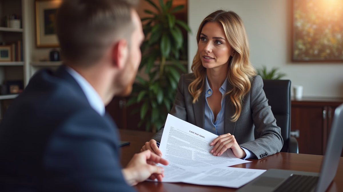 The dedicated legal team at Escondido Probate Law serving Riverside probate matters is pictured conferring with heirs to navigate the probate process to execute vital documents discussing Getting an Executor Release of Liability