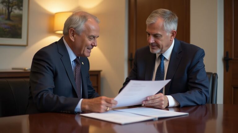 The dedicated legal team at Escondido Probate Law serving Riverside probate matters is pictured conferring with heirs to navigate the probate process to execute vital documents discussing Grounds to Object to an Accounting