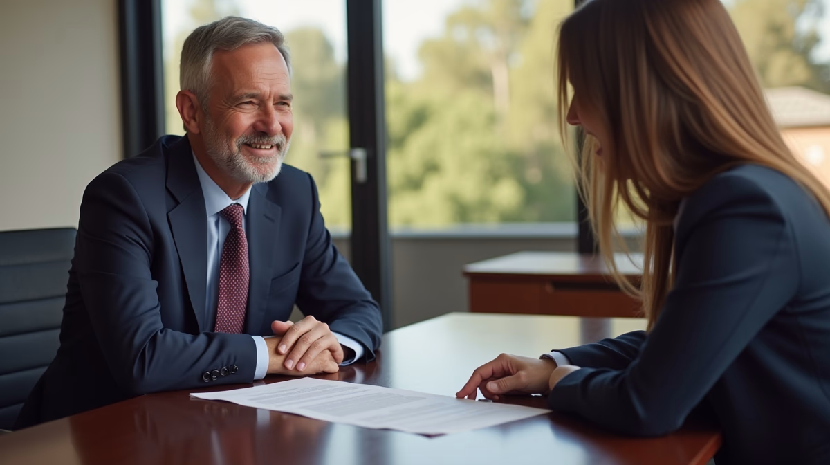 The legal counsel at Escondido Probate Law serving Riverside County estate matters meets with beneficiaries in our Southern California office to execute necessary paperwork discussing Handling Community Property Claims