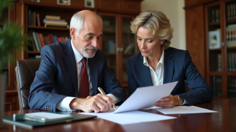 The legal counsel at Escondido Probate Law serving Riverside County estate matters meets with beneficiaries in our Southern California office to execute necessary paperwork discussing Handling Final Medical Bills and Medicare