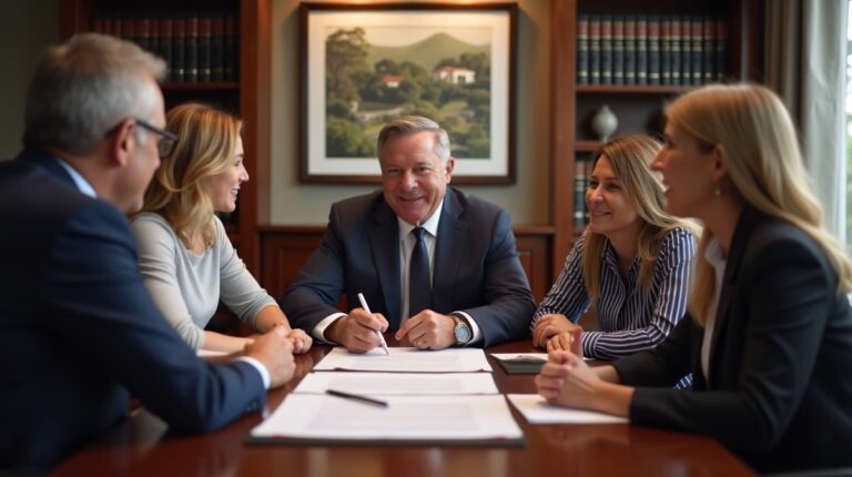 The legal counsel at Escondido Probate Law serving Riverside County estate matters meets with beneficiaries in our Southern California office to execute necessary paperwork discussing How Are Community Property Claims Handled