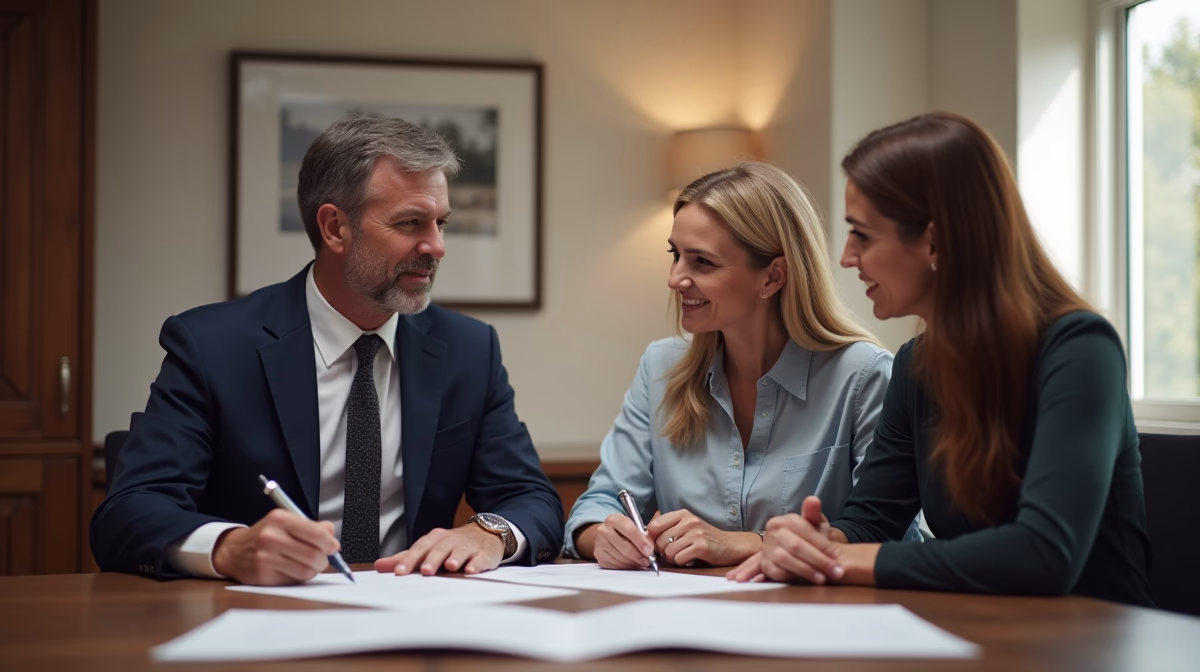 The legal counsel at Escondido Probate Law serving Riverside County estate matters meets with beneficiaries in our Southern California office to execute necessary paperwork discussing How Can a Sole Trustee Resign