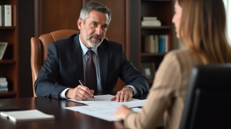 The legal counsel at Escondido Probate Law serving Riverside County estate matters meets with beneficiaries in our Southern California office to execute necessary paperwork discussing How Do Courts Resolve CoTrustee Disputes
