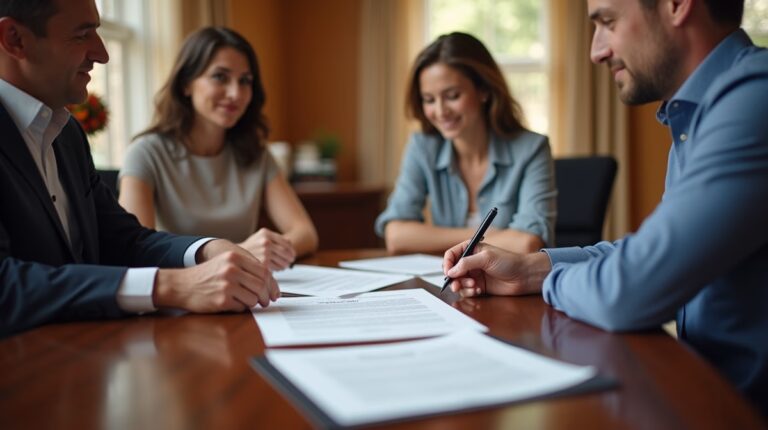 The experienced legal team at Escondido Probate Law serving Riverside County wills matters meets with executors in the Southern California office to execute vital petitions discussing How Do I Dissolve a Living Trust