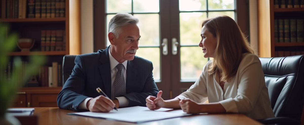 The legal counsel at Escondido Probate Law serving Riverside County estate matters meets with beneficiaries in our Southern California office to execute necessary paperwork discussing How Does Estate Tax Apply to NonCitizen Residents