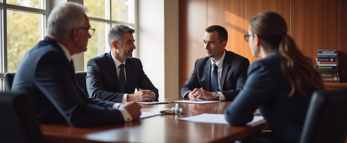 The legal counsel at Escondido Probate Law serving Riverside County estate matters meets with beneficiaries in our Southern California office to execute necessary paperwork discussing How Does a Lawsuit Impact a Trustees Authority