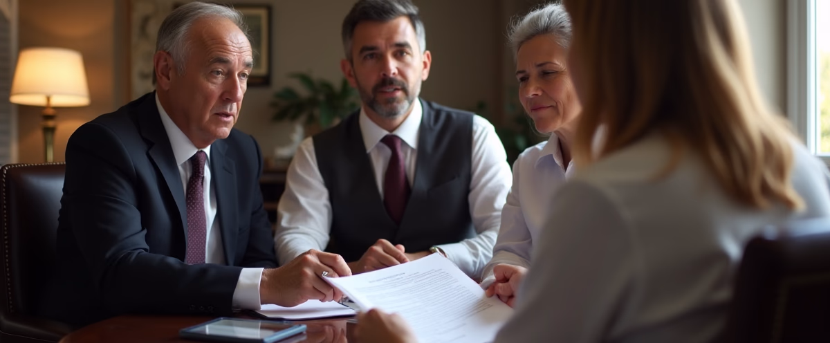 The experienced legal team at Escondido Probate Law serving Riverside County wills matters meets with executors in the Southern California office to execute vital petitions discussing How Does a Spousal Property Petition Work