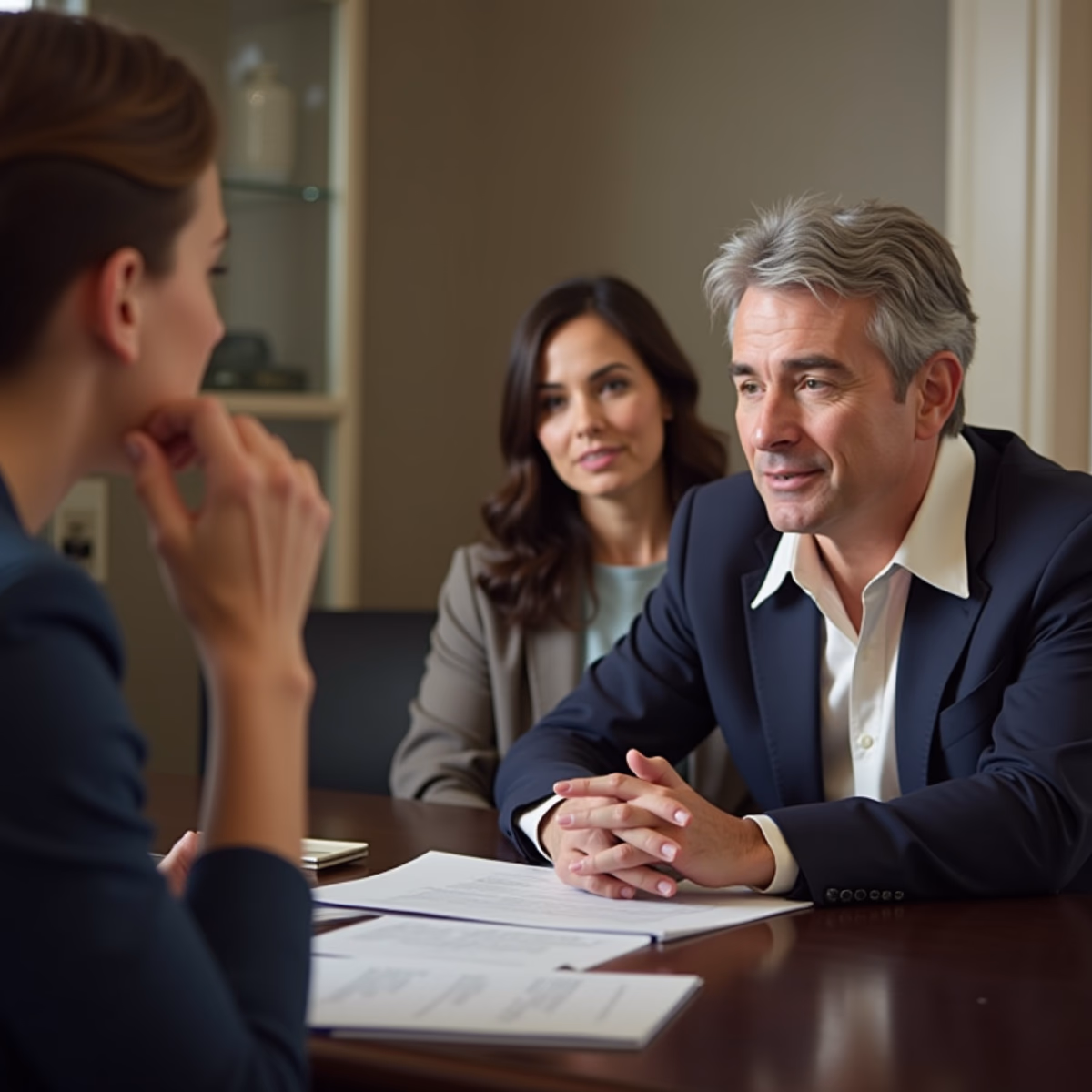 The dedicated legal team at Escondido Probate Law serving Riverside probate matters is pictured conferring with heirs to navigate the probate process to execute vital documents discussing How Does an Executor Get Paid in California