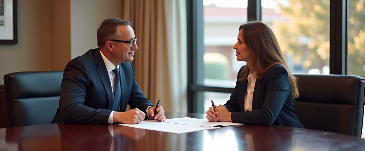 The legal counsel at Escondido Probate Law serving Riverside County estate matters meets with beneficiaries in our Southern California office to execute necessary paperwork discussing How Does an Irrevocable Trust Work for Pet Care