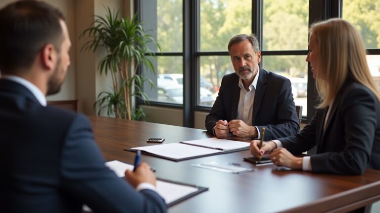 The experienced legal team at Escondido Probate Law serving Riverside County wills matters meets with executors in the Southern California office to execute vital petitions discussing How Does the Small Estate Affidavit Work