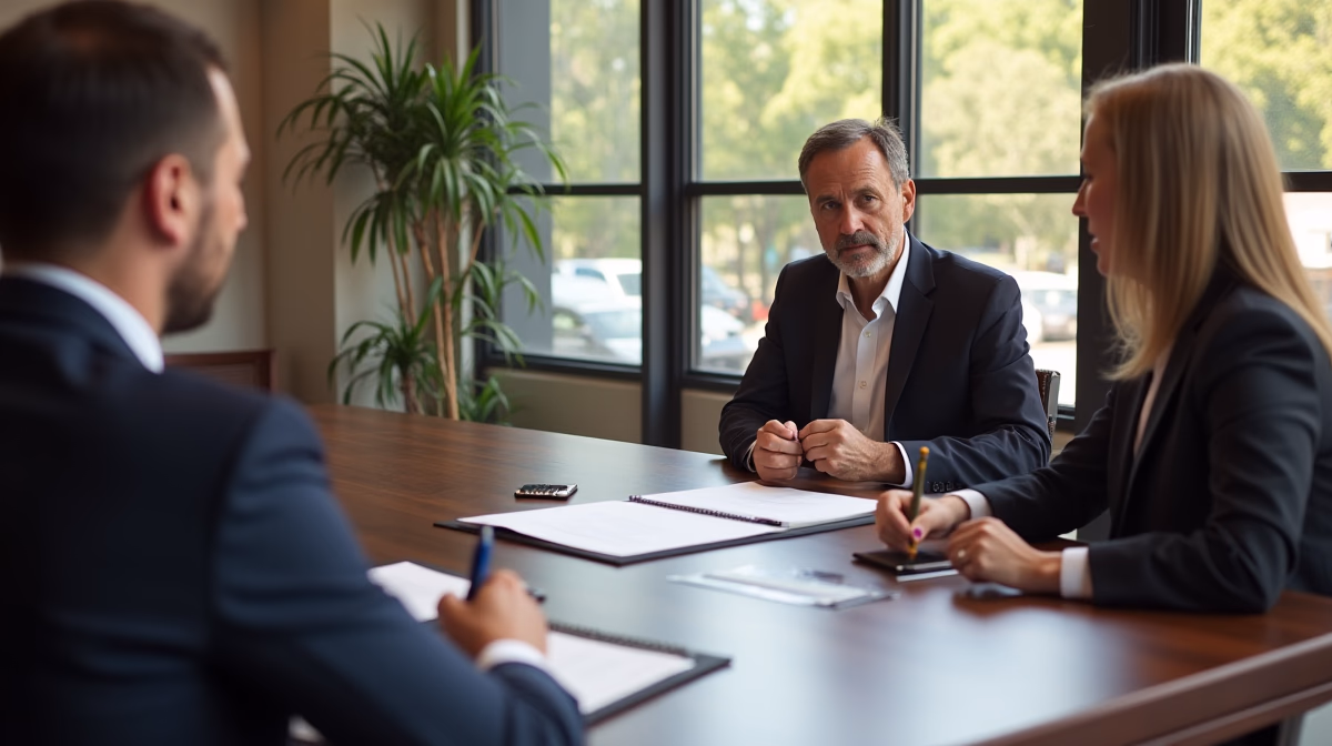 The experienced legal team at Escondido Probate Law serving Riverside County wills matters meets with executors in the Southern California office to execute vital petitions discussing How Does the Small Estate Affidavit Work