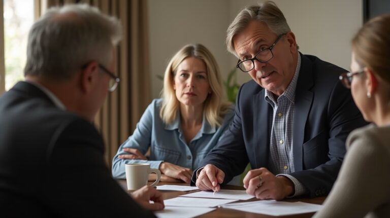The dedicated legal team at Escondido Probate Law serving Riverside probate matters is pictured conferring with heirs to navigate the probate process to execute vital documents discussing How Long to Get a Minute Order