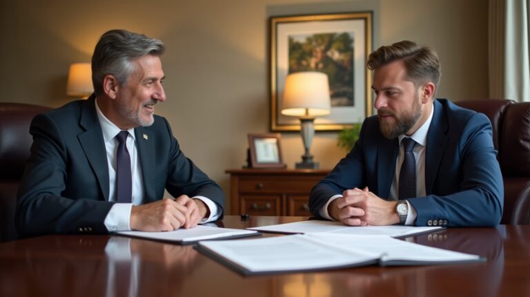 The dedicated legal team at Escondido Probate Law serving Riverside probate matters is pictured conferring with heirs to navigate the probate process to execute vital documents discussing How Much Cash to Hold for Closing Costs