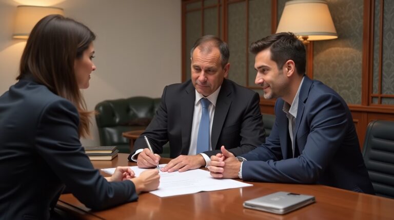 The experienced legal team at Escondido Probate Law serving Riverside County wills matters meets with executors in the Southern California office to execute vital petitions discussing How OBBBA Changes Estate Planning