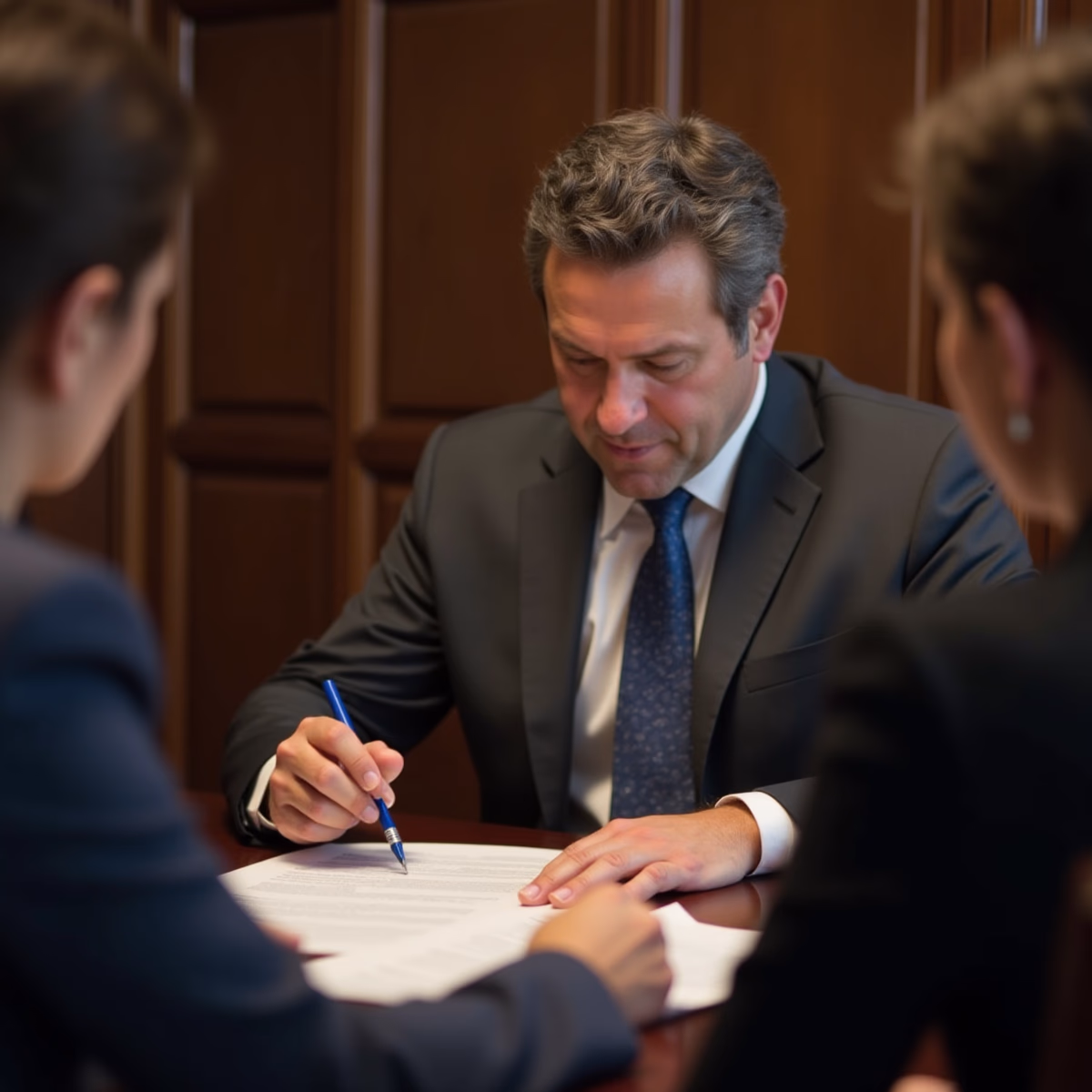 The dedicated legal team at Escondido Probate Law serving Riverside probate matters is pictured conferring with heirs to navigate the probate process to execute vital documents discussing How Soon Can I Access Assets After a Death