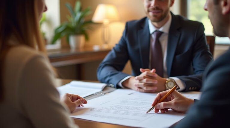 The experienced legal team at Escondido Probate Law serving Riverside County wills matters meets with executors in the Southern California office to execute vital petitions discussing How are probate fees calculated on a house with a mortgage