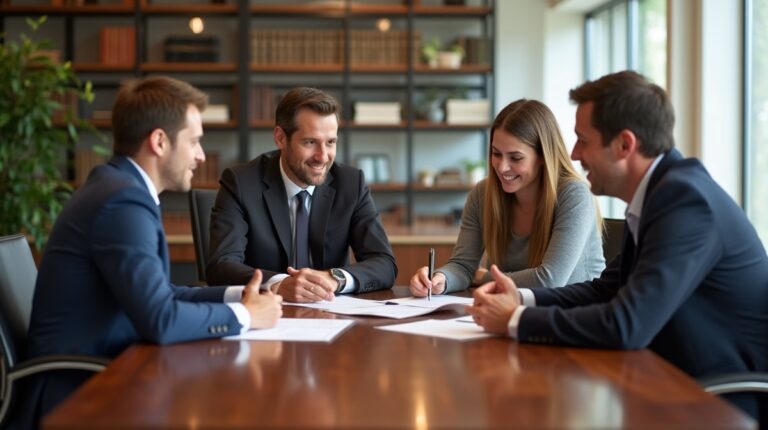 The legal counsel at Escondido Probate Law serving Riverside County estate matters meets with beneficiaries in our Southern California office to execute necessary paperwork discussing How can a trust prevent family disagreements over charitable intent
