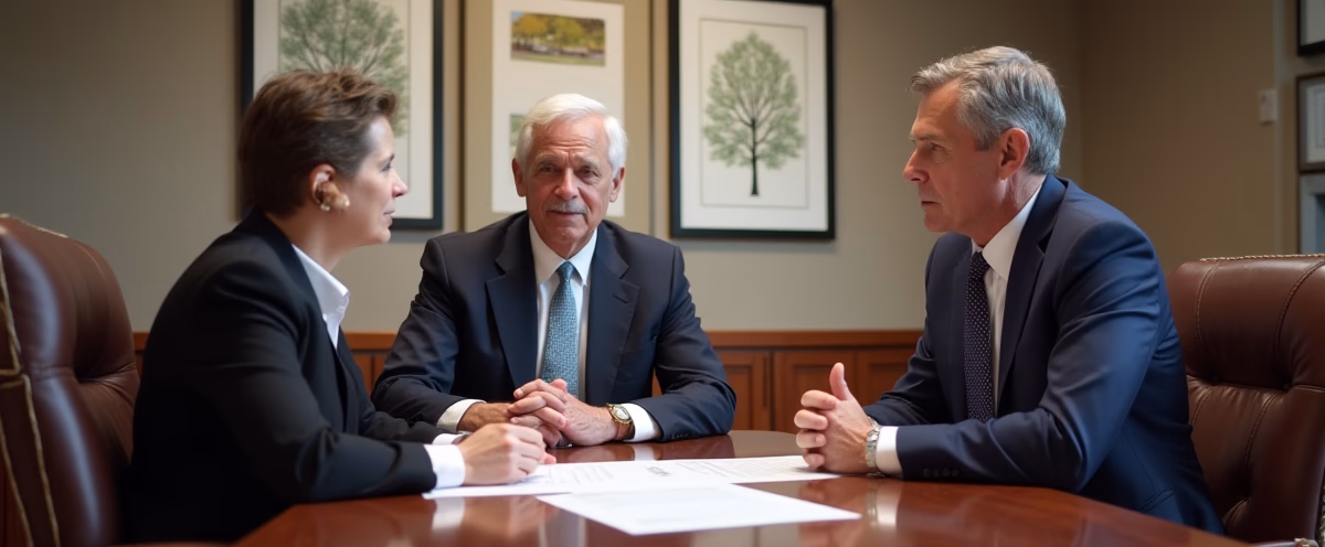 The experienced legal team at Escondido Probate Law serving Riverside County wills matters meets with executors in the Southern California office to execute vital petitions discussing How do California courts decide whether a will reflects true intent or creates ambiguity