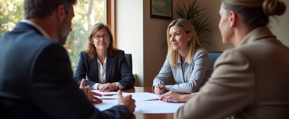 The experienced legal team at Escondido Probate Law serving Riverside County wills matters meets with executors in the Southern California office to execute vital petitions discussing How do California courts decide whether a will reflects true intent or creates ambiguity