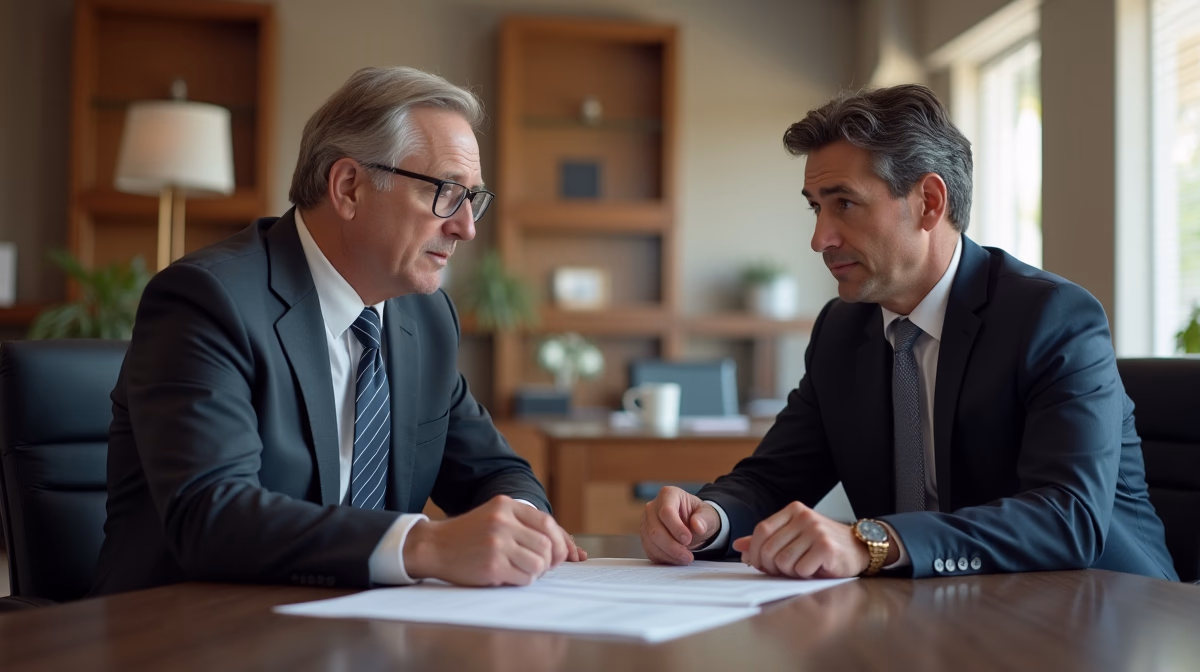 The experienced legal team at Escondido Probate Law serving Riverside County wills matters meets with executors in the Southern California office to execute vital petitions discussing How do I change an irrevocable beneficiary